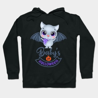 Baby's First Halloween Cute Bat Hoodie